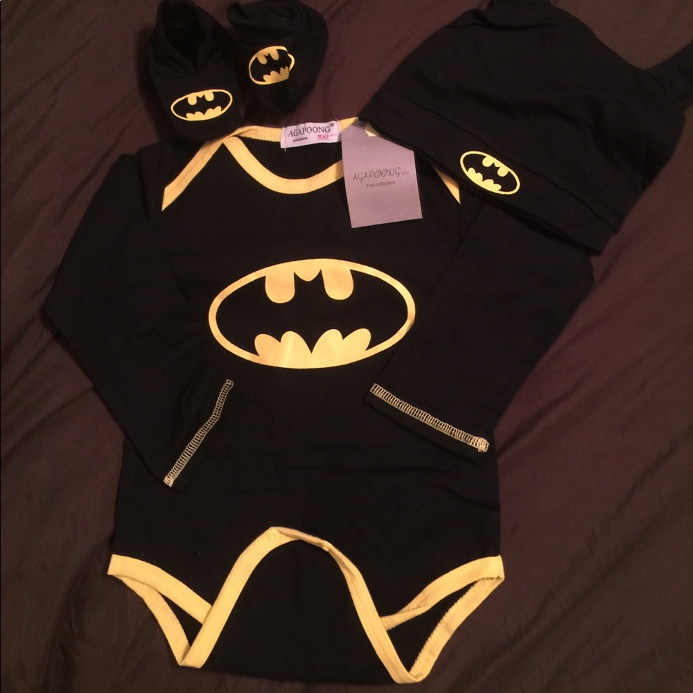 Batman kids outfit